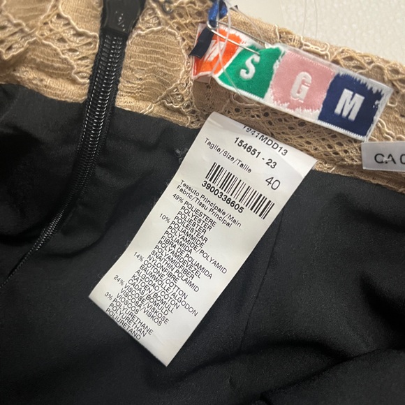 NWT - MSGM Milano Women’s A Line Lace Mini Skirt - Made in Italy - EU 40/US 8 - Picture 11 of 12